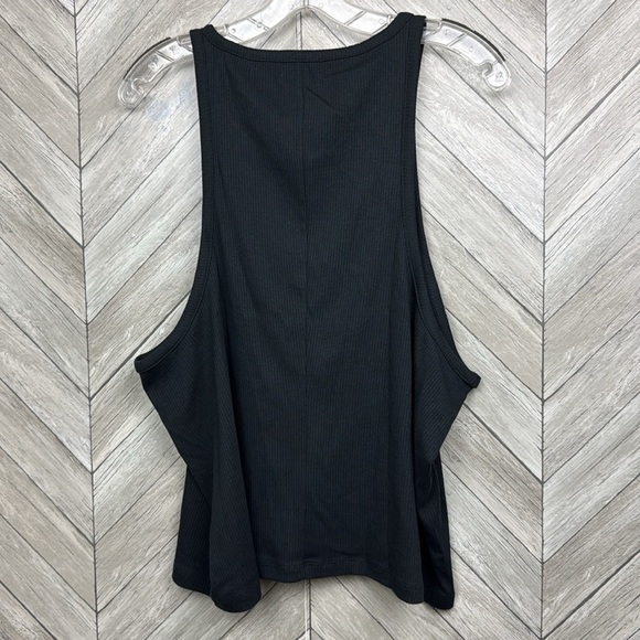 NWT JCrew favorite tank black vintage rib - Picture 6 of 9